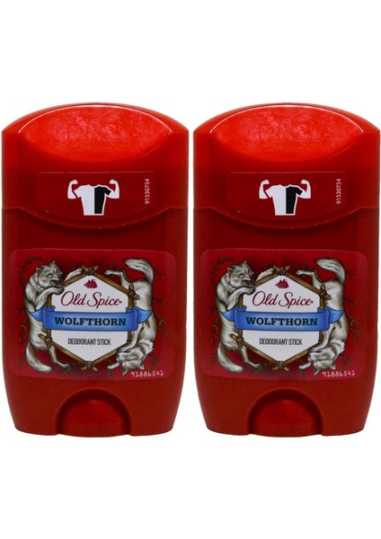 Stick Deodorant Wolfthorn 50 ml x 2 Adet