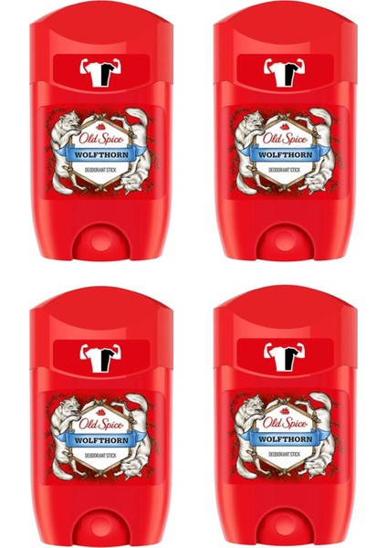 Deo Stick 50 ml Wolfthorn x 4 Adet