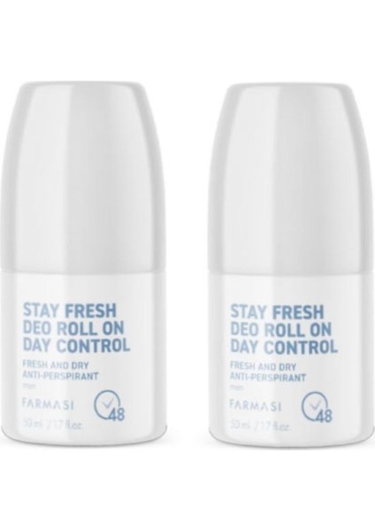 Ikili Antı-Perspırant Day Control Deo Roll On 50 ml