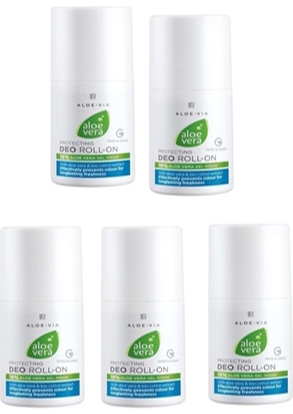 Aloe Vera Deo Roll-On 50ML x 5 Adet