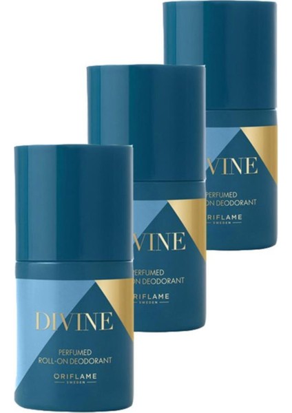 Divine Roll-On 50 ml 3 Adet