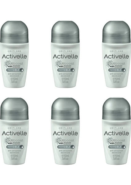 Activelle 50ML 48 Saat Kalıcılığı 6 Adet