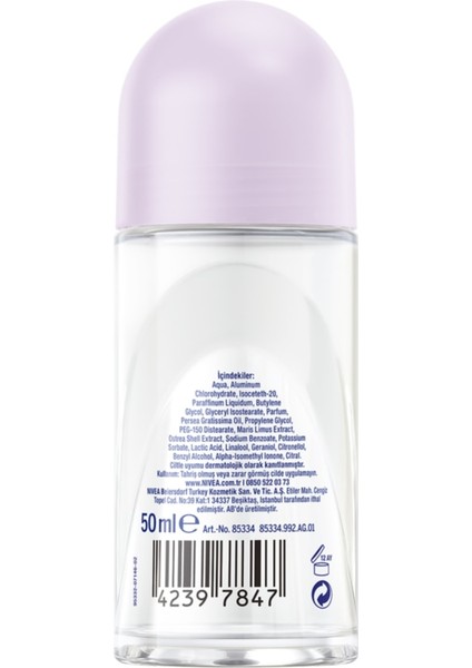 Kadın Roll On Deodorant Fresh Cherry, 48 Saat Anti-Perspirant Koruma 50ML modelleri