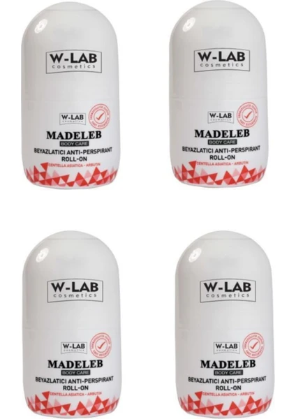 Kozmetik W-Lab Madeleb Roll On 4 Lü Set