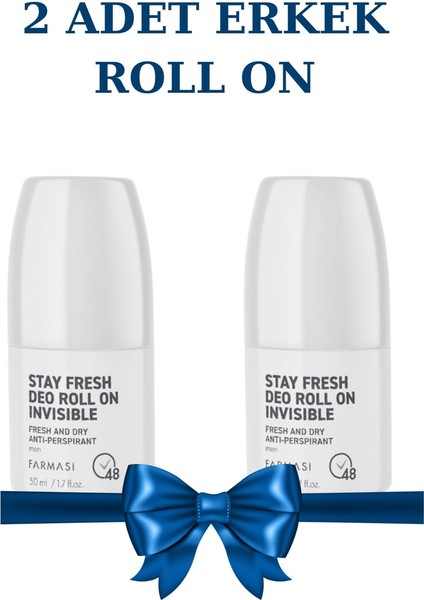 Antı-Perspırant Invısıble Deo Roll On 50 ml