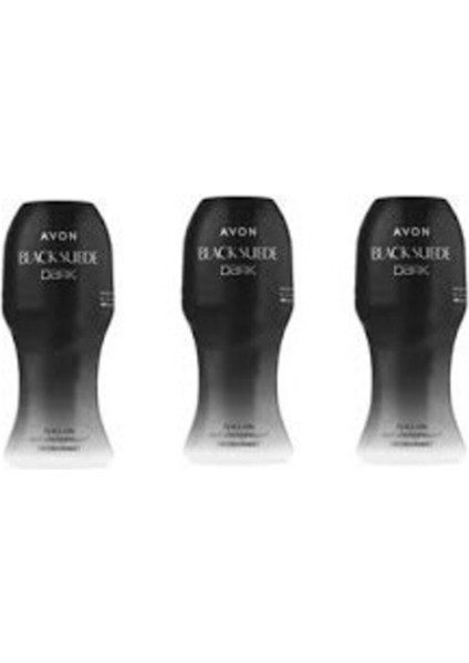 Black Suede Dark Roll-On 50ML Üçlü Set