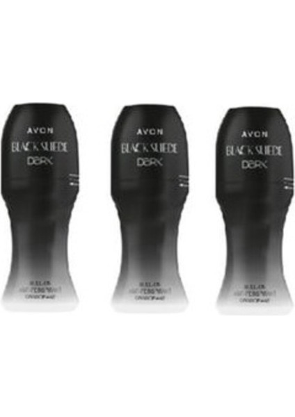 Black Suede Dark Roll-On 50ML Üçlü Set fiyatları