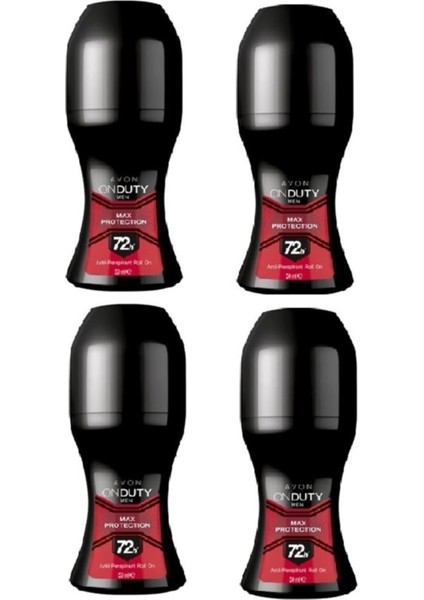 On Duty Max Protection Erkek Antiperspirant Roll On Deodorant Dörtlü
