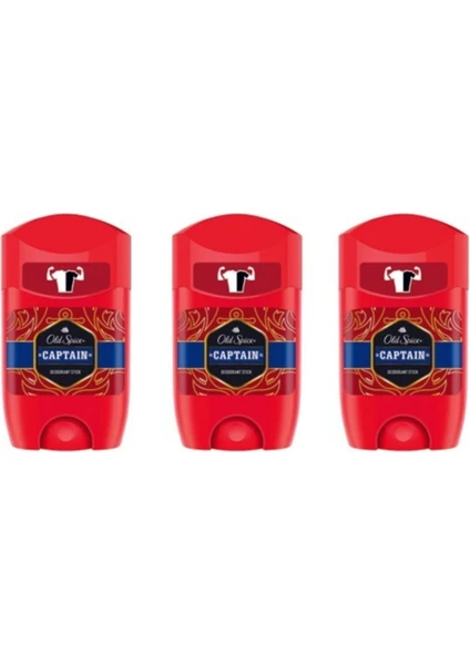 Old Spice Deo Stick 50 ml Captain 3 Adet