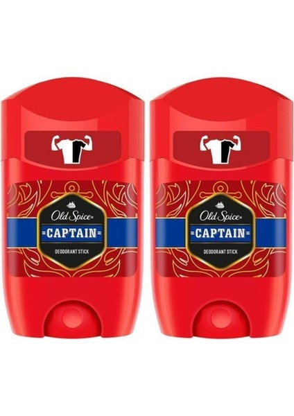 Deo Stick 50 ml Captain 2 Adet - Lwsstick
