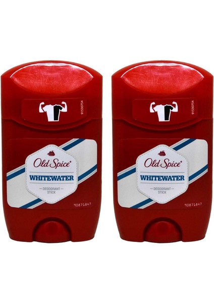 Stick Deodorant Whitewater 50 ml x 2 Adet