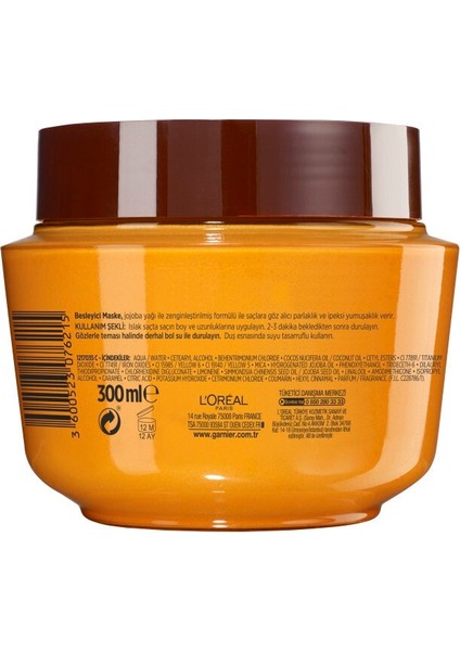 L'oréal Paris Mucizevi Yağ Besleyici Maske 300 Ml modelleri