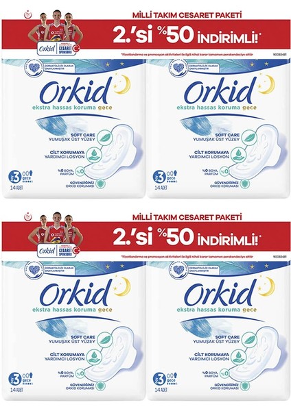 Ekstra Hassas Cesaret Paketi Gece 56 Adet fiyatları