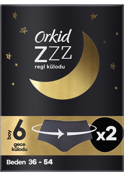 Regl Gece Külodu 2'Li