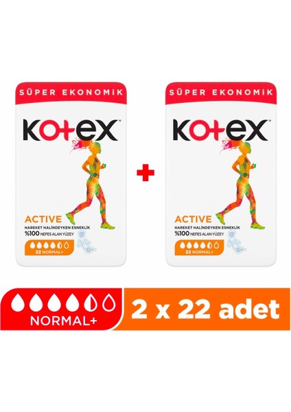 Active Ped 22'Li Normal - 2'Li Paket