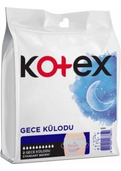 Regl Gece Külodu 2'Li 6 Paket