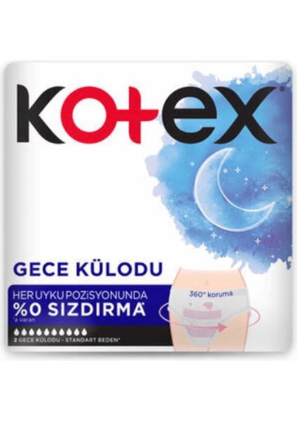 Regl Gece Külodu 2'Li 6 Paket
