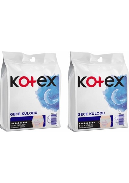 Regl Gece Külodu 2'Li X2 Paket