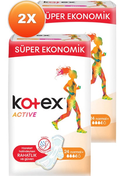 Active Quadro Normal 24'Lü Ikili Set