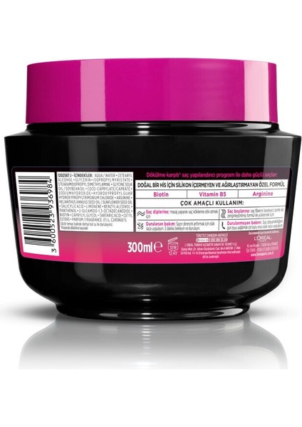 L'oréal Paris Komple Direnç Güç Maskesi 300 Ml