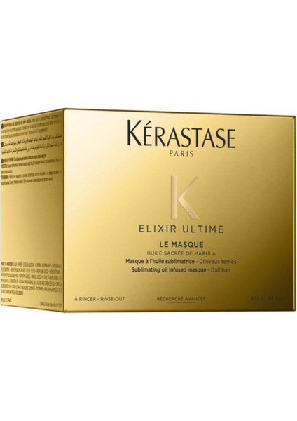 Elixir Ultime Le Masque Saç Maskesi 200 Ml