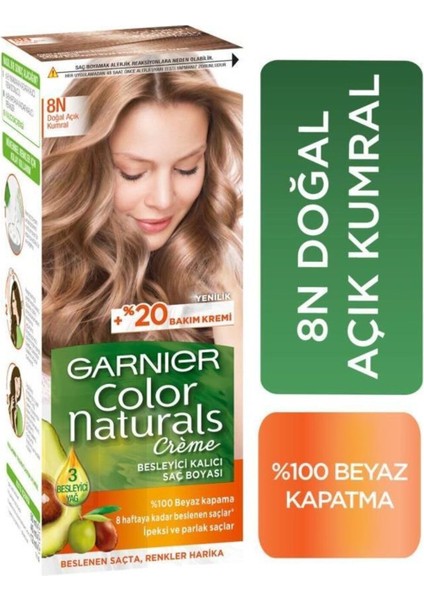 Saç Boyası - Color Naturals 8n Doğal Açık Kumral 3600541915893