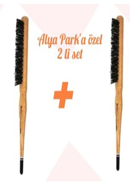 3033 Topuz Fırçası 2'Li Avantajlı Set