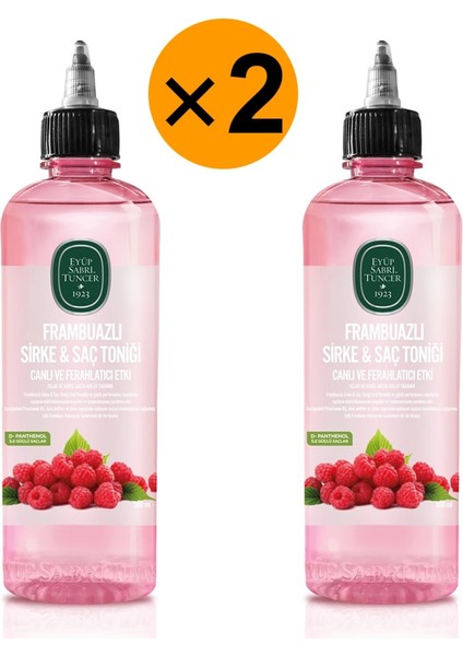 Frambuazlı Sirke & Saç Toniği 500 Ml
