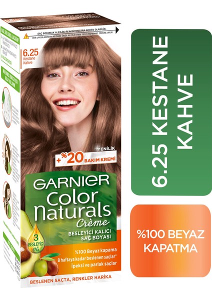 Color Naturals Kestane Kahve (6.25) Saç Boyası