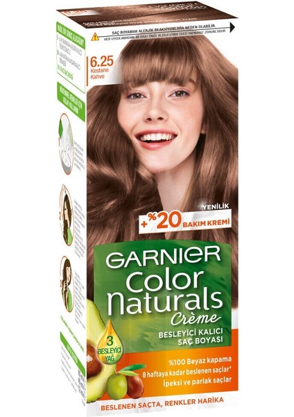 Color Naturals Kestane Kahve (6.25) Saç Boyası fiyatları