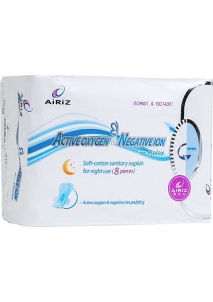 Ped Tiens Airiz Kadın Hijyenik Gece I 8'Li