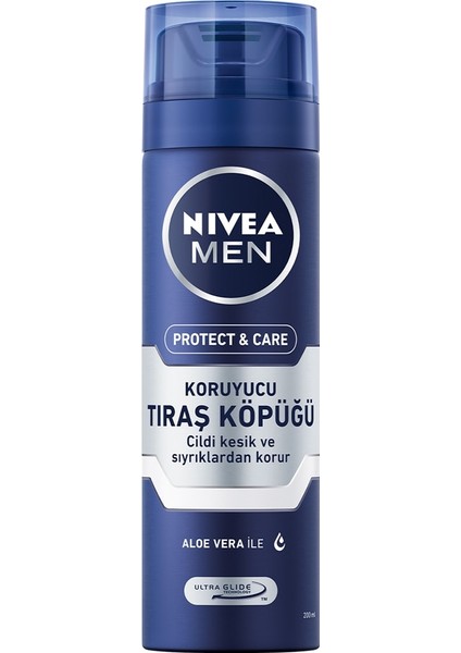 Men Protect&care Tıraş Jeli 200ML,KURU Ciltler Için,pürüzsüz Tıraş