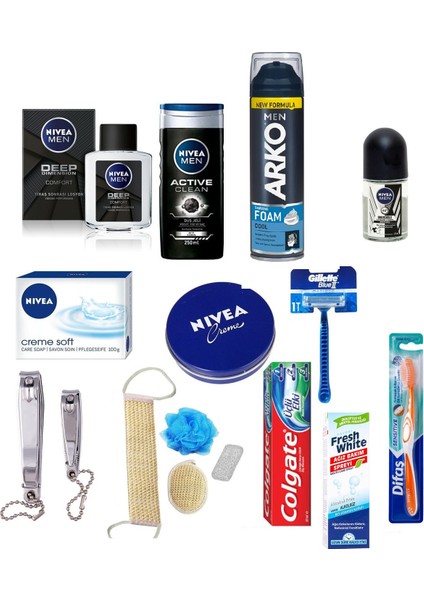 Damat Çeyiz Seti 16 Parça - Sandıksız Damat Çeyiz Bohça Seti