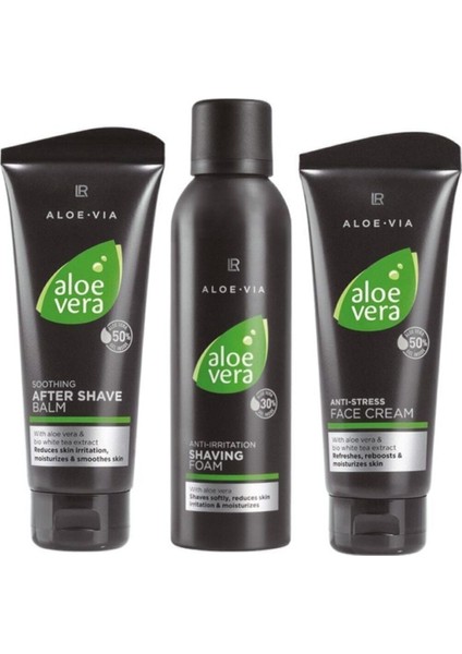 Aloe Vıa Aloe Vera Erkek Bakım Seti