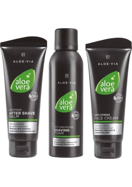 Aloe Vıa Aloe Vera Erkek Bakım Seti I