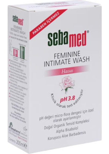 Baby Sebamed Intim Likid Ph 3.8 200 Ml