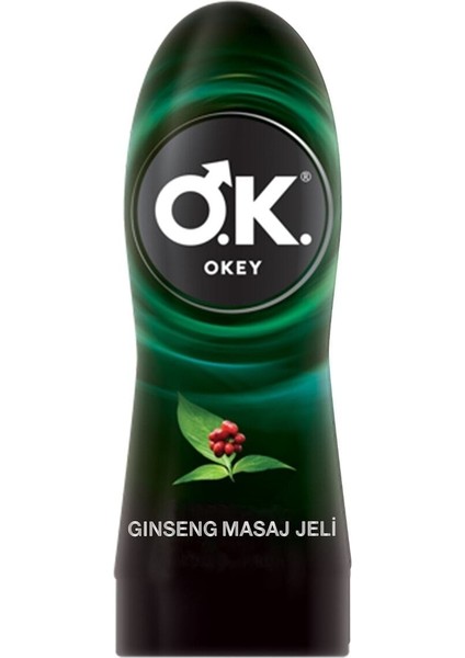 Kayganlaştırıcı Masaj Jeli & Kayganlaştırıcı Ginseng 200 Ml