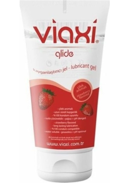 Glide Çilek Aromalı Jel 100 Ml