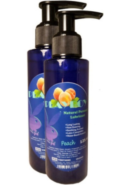 Peach Flavor Natural Personal Lubricant 125ml Şeftali Aromalı 2 Adet