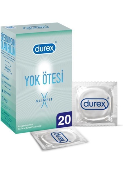 Yok Ötesi Slim Fit 20lı