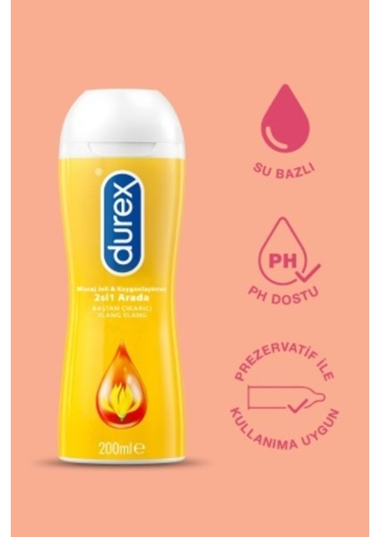Play & Masaj Jeli Hassas Ylang 200 Ml X 2 fiyatları