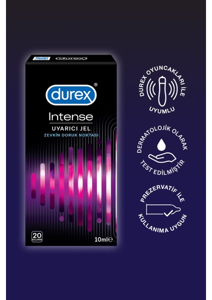 Intense Uyarıcı Jel 2'Li Avantaj Paketi