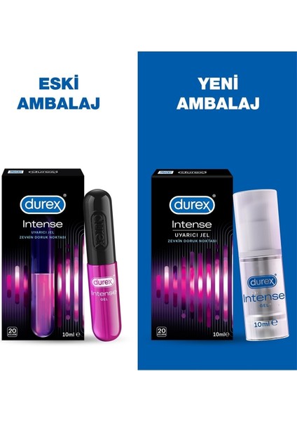 Intense Uyarıcı Jel 2'Li Avantaj Paketi