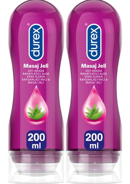 Aloe Vera & Masaj Jeli, 200ml X 2