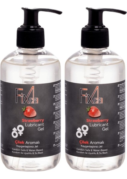 Kayganlaştırıcı Jel Strawberry 250 Ml 2'Li Set