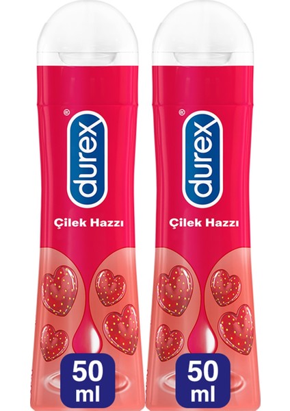 Play Jel Çilek Hazzı 50 Ml X 2 Adet
