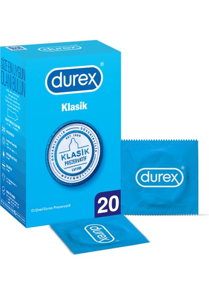 Klasik 20'Li Prezervatif