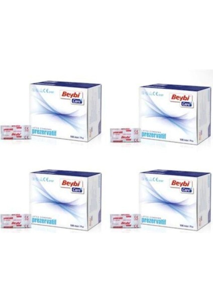 4adet Condom Prezervatif 100 Adet Lateks