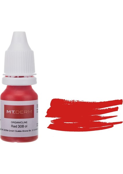 Derm Kalıcı Makyaj Boyası /red 308