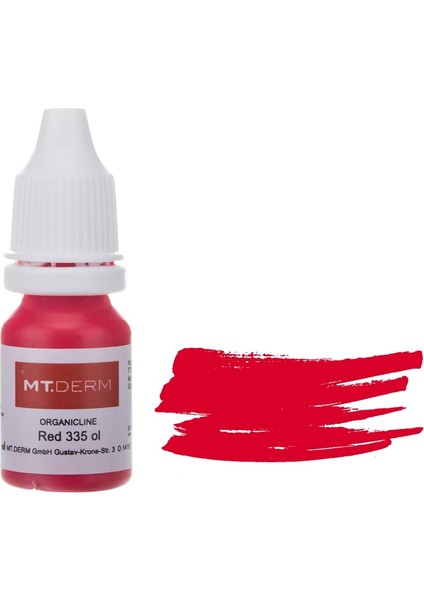 Derm Kalıcı Makyaj Boyası RED335